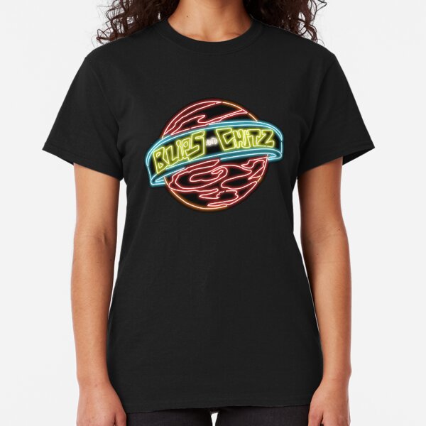 Neon Blips and Chits Logo Classic T-Shirt