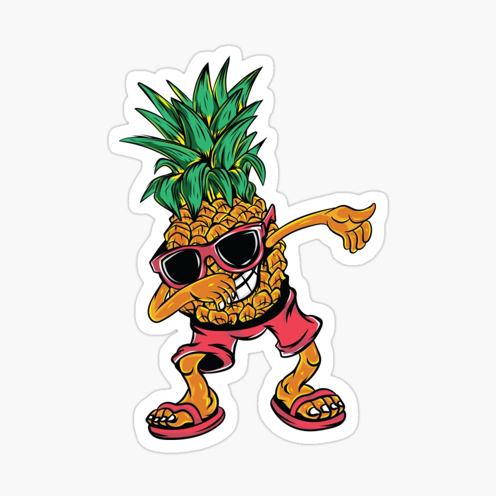 Dabbing Pineapple Sunglasses Aloha Beaches Hawaii Gift Baby T Shirt By Amirimer Redbubble