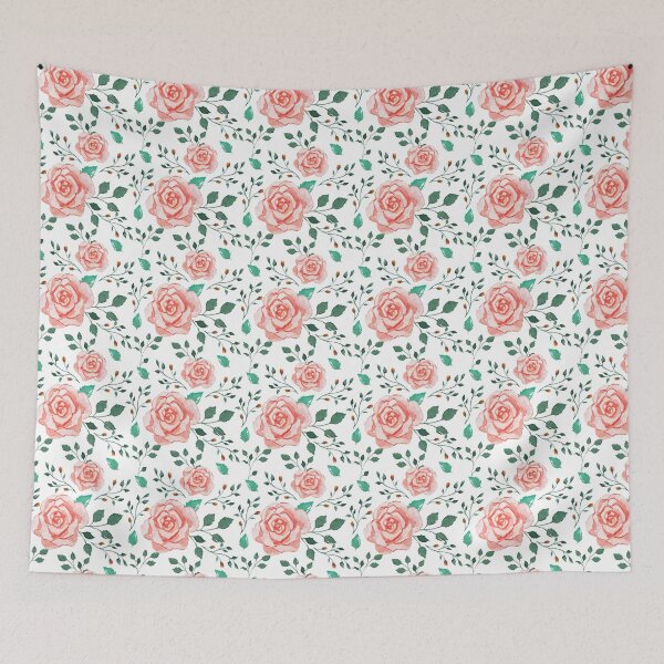 Item preview, Beautiful Rose, Watercolor Floral Pattern designed and sold by SerenaBliss.