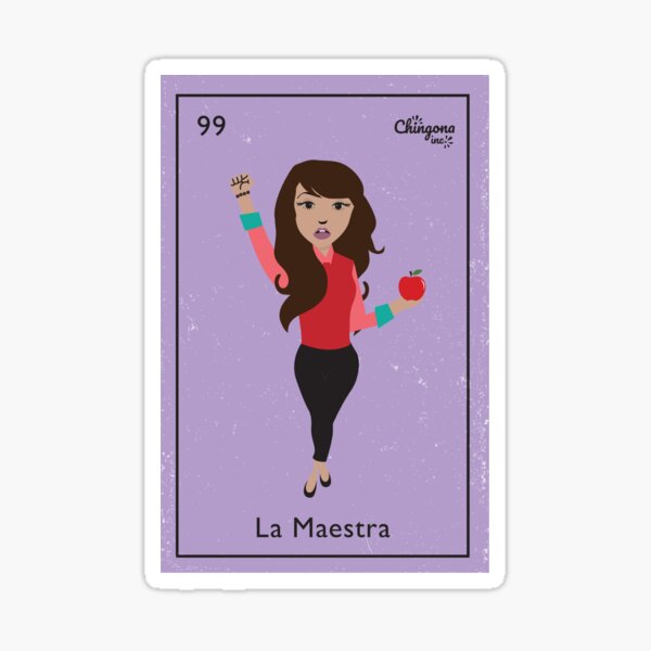 La Maestra Sticker
