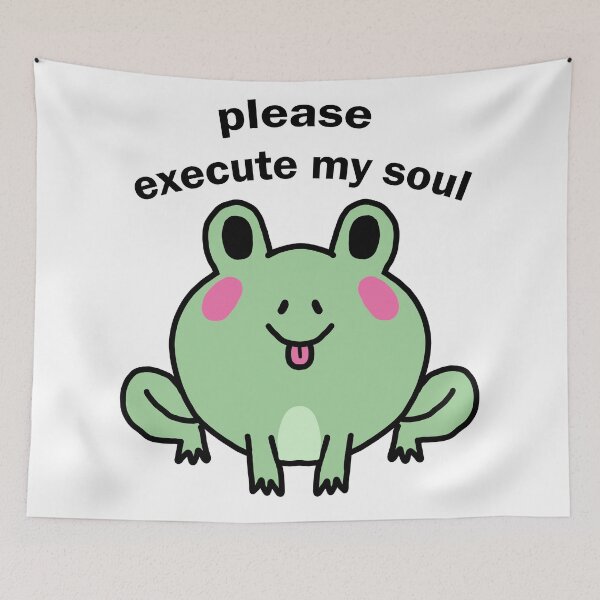 Item preview, execute my soul frog designed and sold by Hannah Brucker.