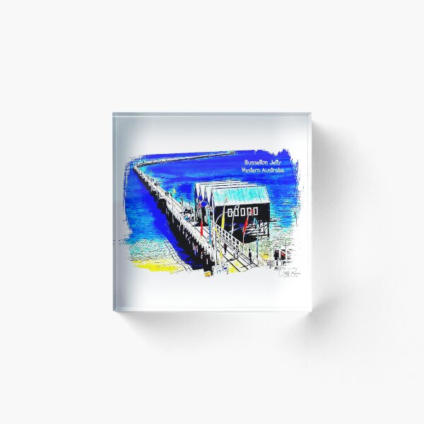 Item preview, Busselton Jetty, Australia Occidental. Un tributo de WallsOfFame designed and sold by WallsOfFameAust.