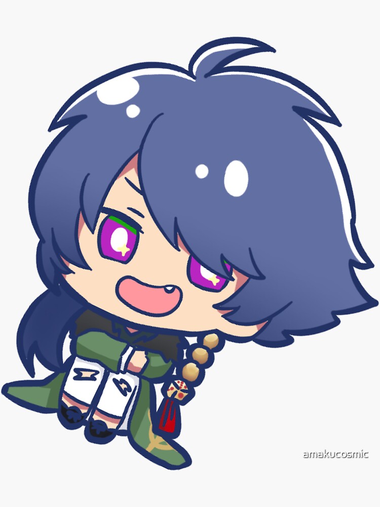 "Arisugawa Dice Hypnosis Mic Chibi" Sticker for Sale by amakucosmic Redbubble