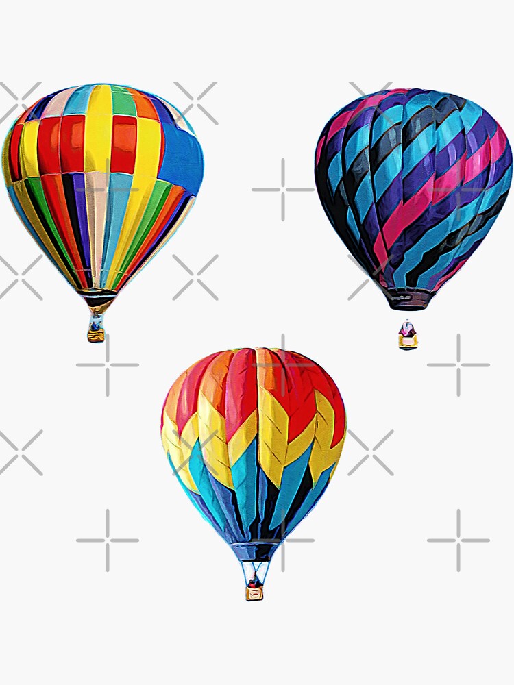 Digital Celebration Balloon Sticker Sheets –