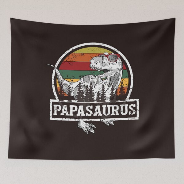 Item preview, Papa Saurus Rex T-Shirt Family Matching Dinosaur Tee designed and sold by Hananiah Merch.