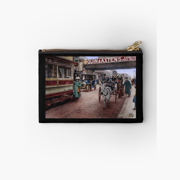 Item preview, Zebra driven carriage on Brixton, London, ca 1910-15 designed and sold by lexmil.