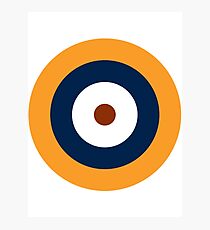 British Roundel WW2 Photographic Print