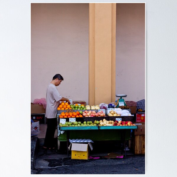Item preview, Fruit Seller, Penang, Malaysia designed and sold by Ashlee Betteridge.