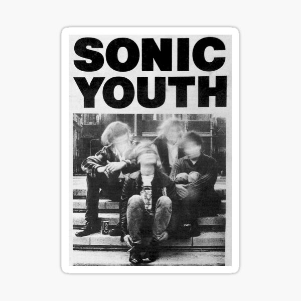 sonic youth sticker Sticker
