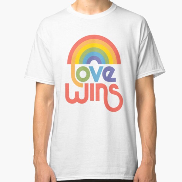 t shirt love wins