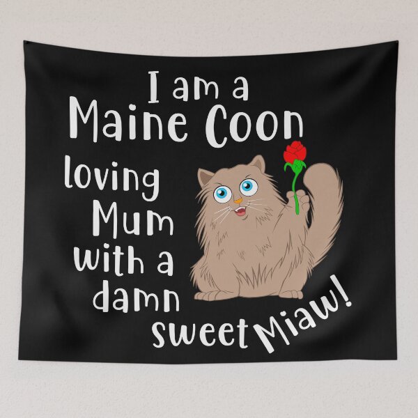 Item preview, Kopie von Maine Coon mum Miaw! designed and sold by Mr-Peh.