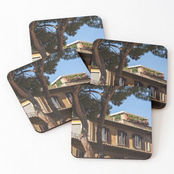 Item preview, Gallivanting Around in Rome Italy - Signature Umbrella Pine and Attico con Terrazzo designed and sold by Georgia Mizuleva.