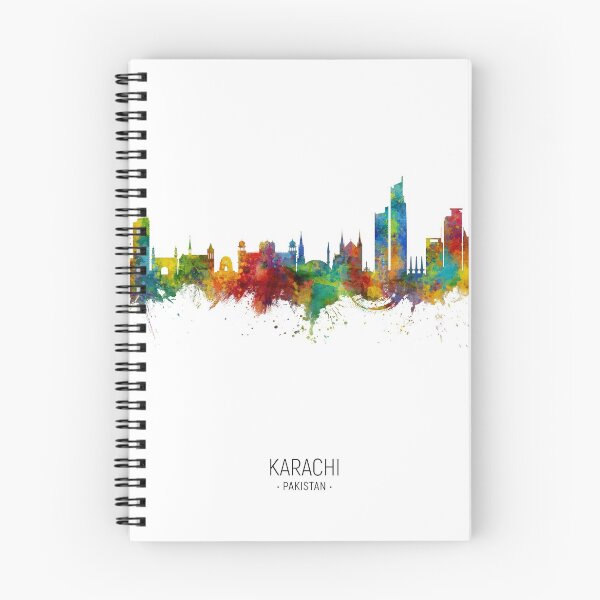 Item preview, Karachi Pakistan Skyline designed and sold by ArtPrints.