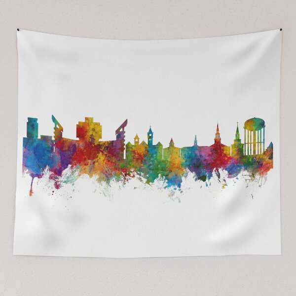 Item preview, Auburn Alabama Skyline designed and sold by ArtPrints.