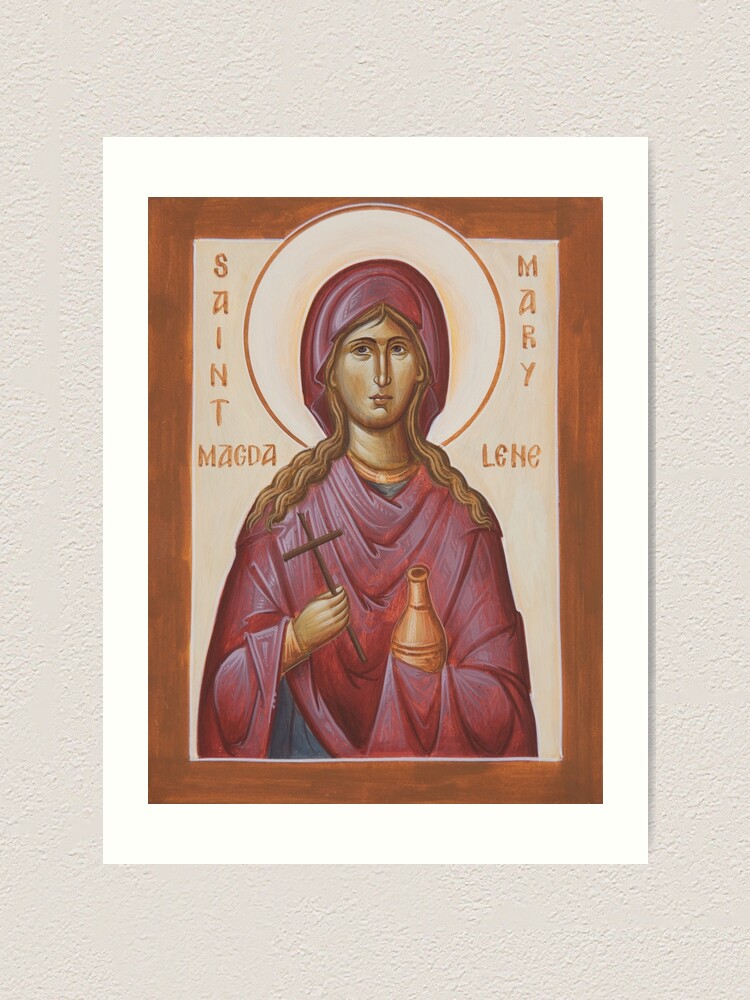 Alternate view of St Mary Magdalene Art Print