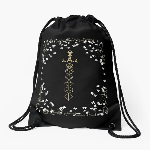 Item preview, Tabletop RPG Boho Floral Dice Sword designed and sold by pixeptional.