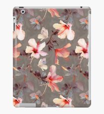 Vinilo o funda para iPad Hibisco coralino