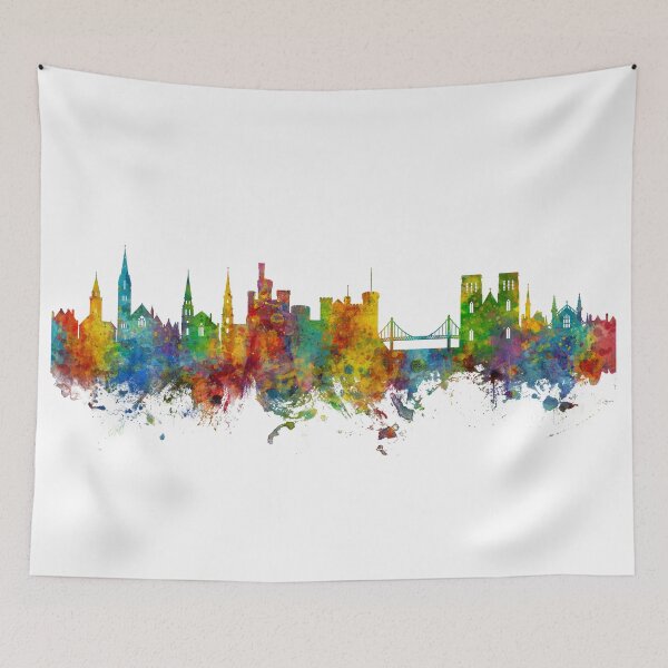 Item preview, Inverness Scotland Skyline designed and sold by ArtPrints.
