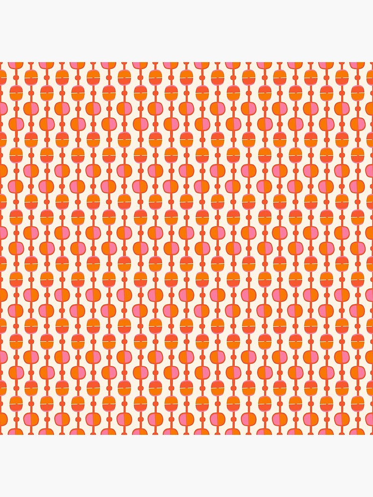Mid Century Retro Dots by caligrafica