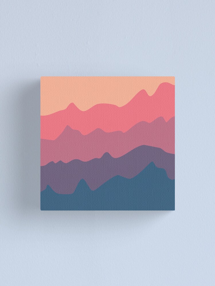 Alternate view of Sunset Tides Canvas Print