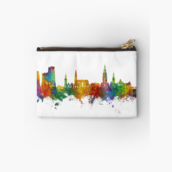 Item preview, Groningen The Netherlands Skyline designed and sold by ArtPrints.