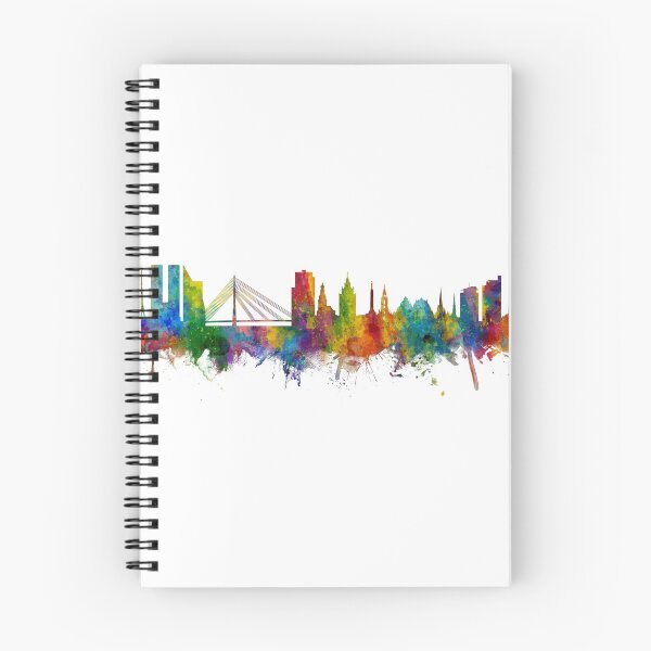 Item preview, Riga Latvia Skyline designed and sold by ArtPrints.