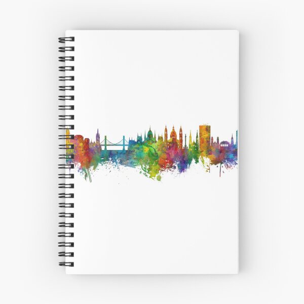 Artikelvorschau, Budapest Hungary Skyline entworfen und verkauft von ArtPrints.