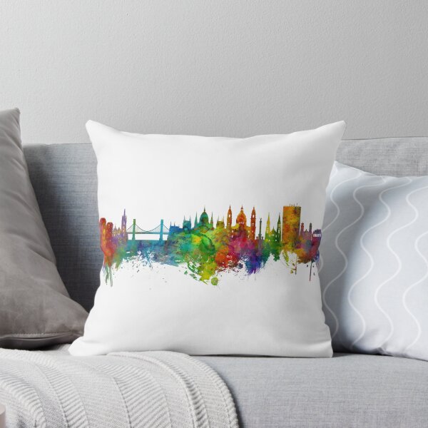 Item preview, Budapest Hungary Skyline designed and sold by ArtPrints.