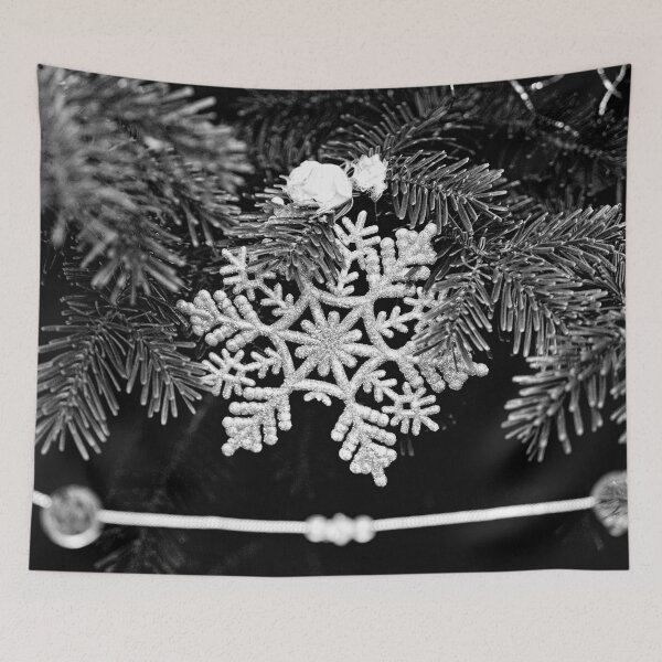 Item preview, Snow Flake (mono) designed and sold by Jimmy Deas.
