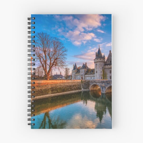 Item preview,  Sully sur Loire at sunset, Loire valley, France. designed and sold by DesignAstur.