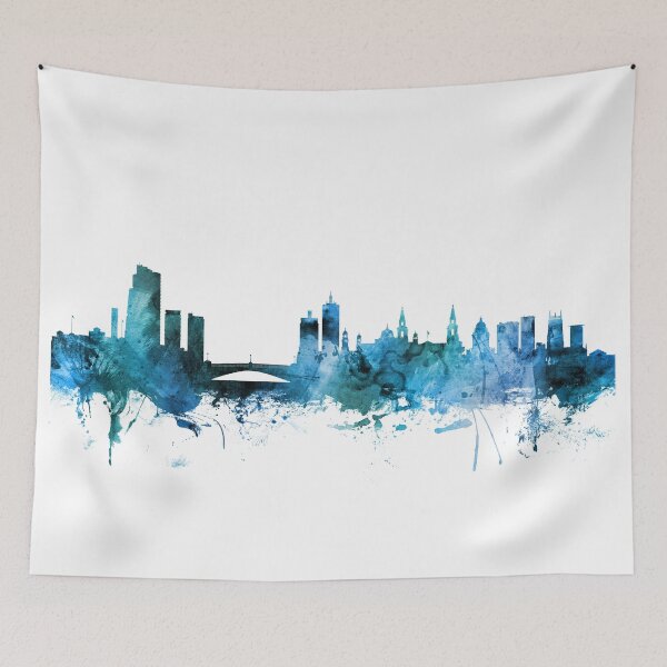 Item preview, Leeds England Skyline designed and sold by ArtPrints.
