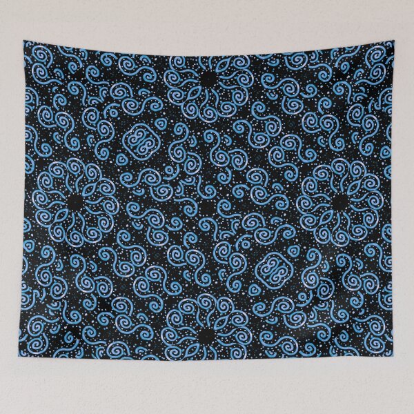 Item preview, Spirals and Dots Motif Ornate Print designed and sold by DFLC Prints.