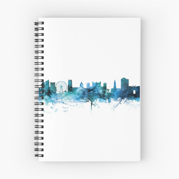 Item preview, Nottingham England Skyline designed and sold by ArtPrints.