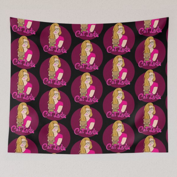 Item preview, Cat Lady - Pink designed and sold by DigitalCat.