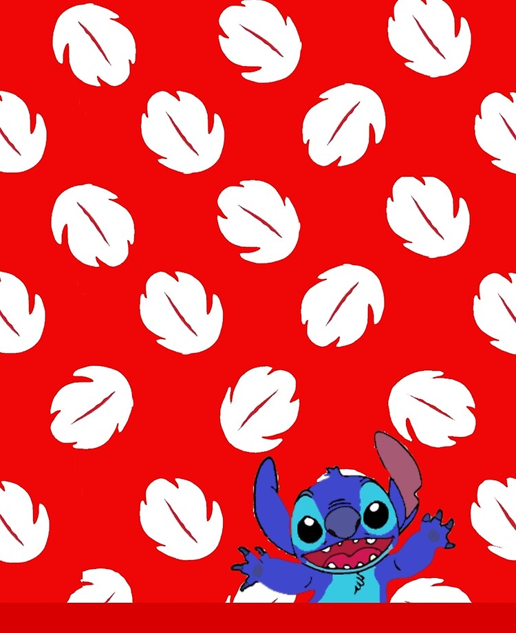 Lilo Stitch pattern Sticker for Sale by saracurrys