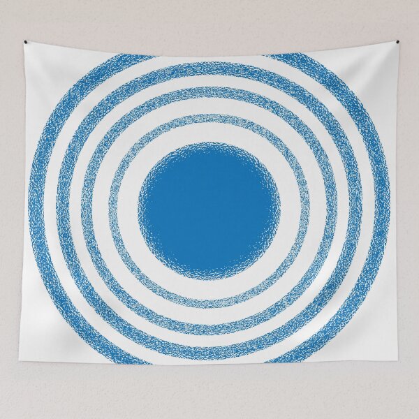Item preview, Blue target designed and sold by therambler.