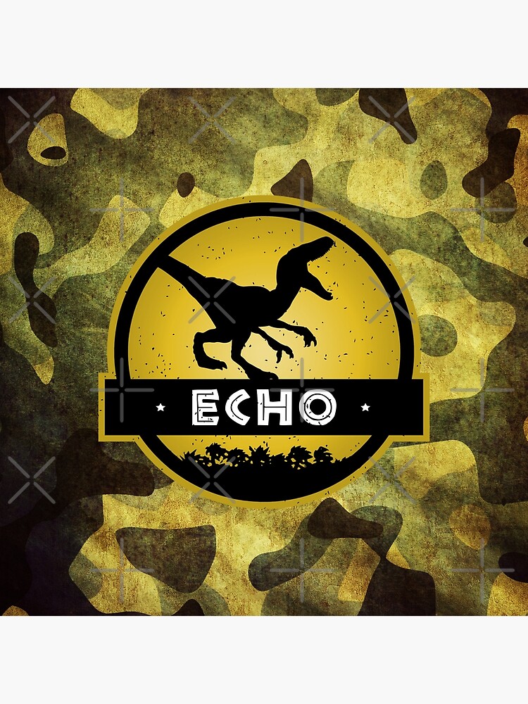 Velociraptor Echo Squad Art Print for Sale by marslegarde