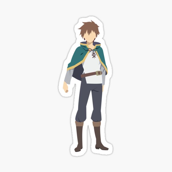  Sato Equality Konosuba Kazuma Anime Satou Gender - Sticker  Graphic - Waterbottles, Hydroflask, Laptops, Phones, Cars, Lockers, Binders  Decal Sticker