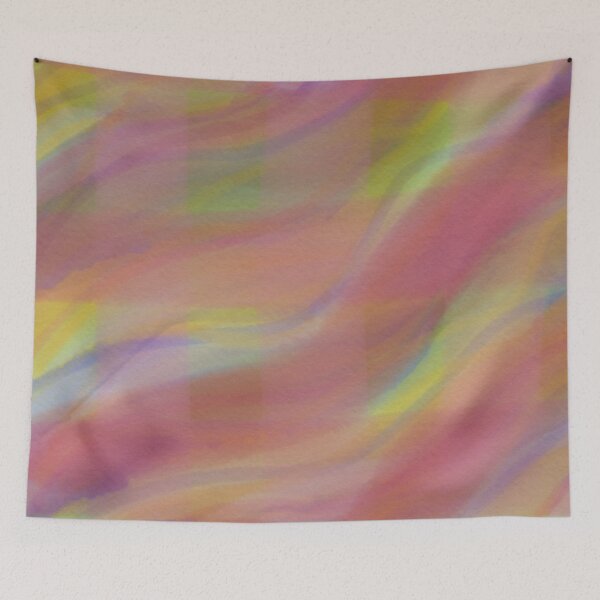 Item preview, Soft Colors and Lines Textile Pattern designed and sold by ReplyGirl.