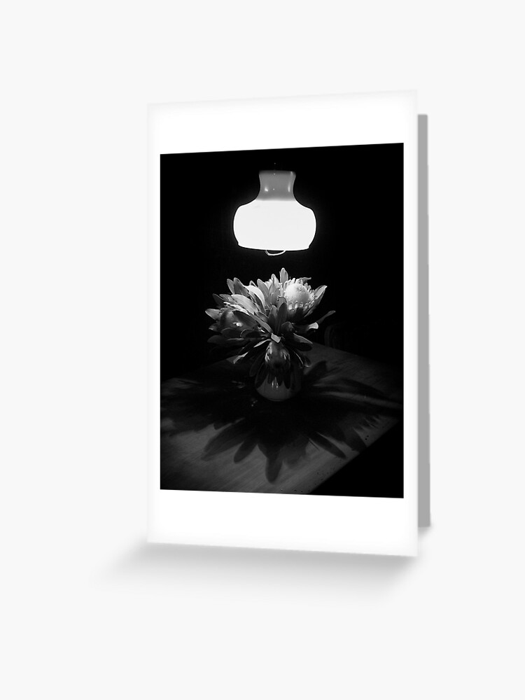 Thumbnail 1 of 2, Greeting Card, Night Shadows designed and sold by ronmoss.