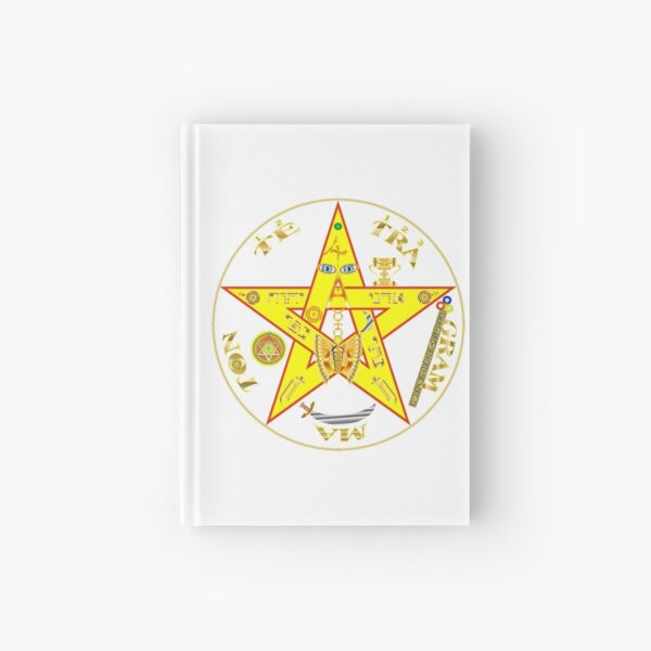 #Kundalini #Pentagrams, #KundaliniPentagrams, #Sign, Symbol, Shape, Design, Illustration, Abstract Hardcover Journal