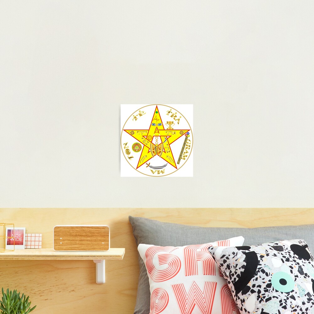 #Kundalini #Pentagrams, #KundaliniPentagrams, #Sign, Symbol, Shape, Design, Illustration, Abstract Photographic Print
