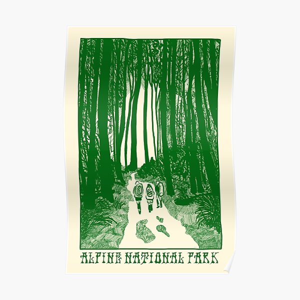 Alpine National Park Poster