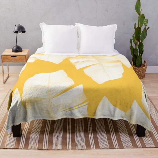 Item preview, Tropical Yellow Banana Leaves Vibes #1 #decor #art designed and sold by Anita's & Bella's Art.