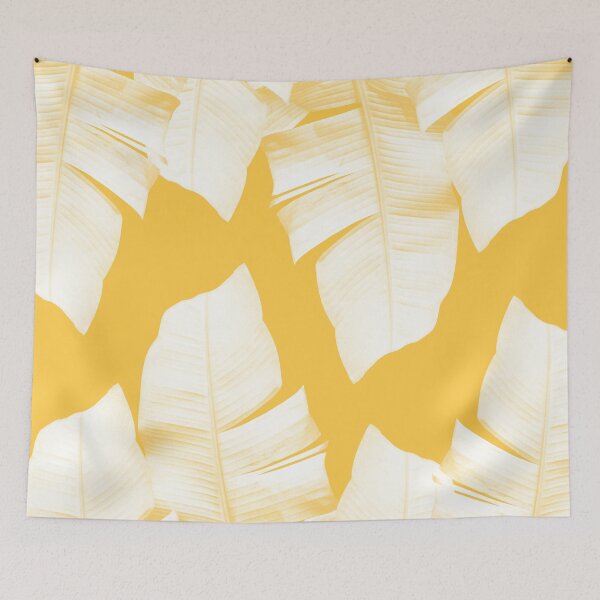 Item preview, Tropical Yellow Banana Leaves Vibes #1 #decor #art  designed and sold by Anita's & Bella's Art.