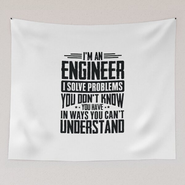 Item preview, Engineer Shirt I Solve Problems You Have Funny Gift Tee designed and sold by Orange Pieces.