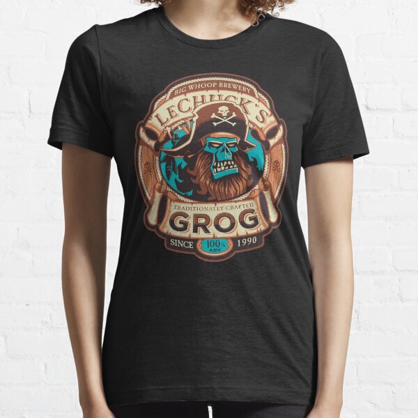 Ghost Pirate Grog - Affeninsel Craft Beer - Videospiel Essential T-Shirt