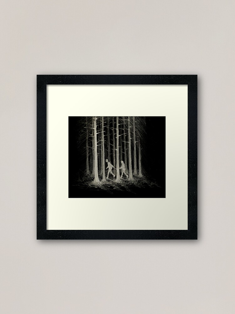Alternate view of "Follow Me" Framed Art Print
