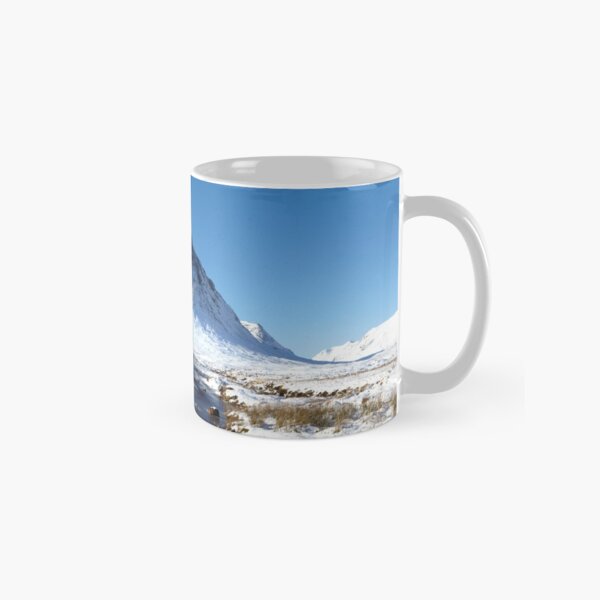Buachaille Etive Mòr in Winter, Scottish Highlands. Classic Mug