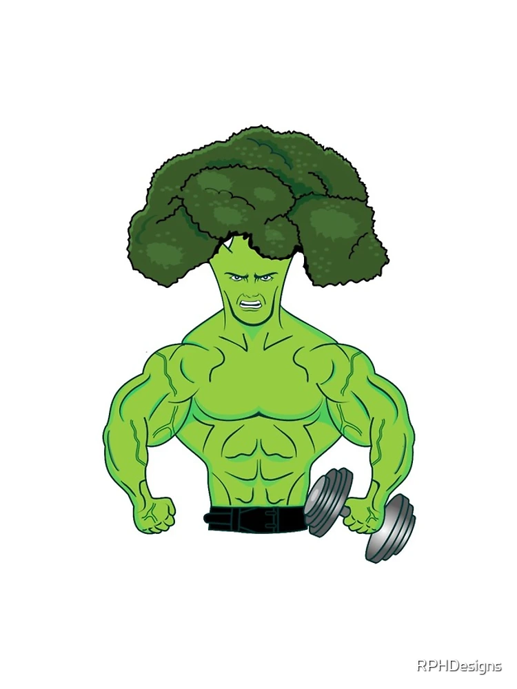 Thumbnail 4 of 4, iPhone Case, Muscle broccoli designed and sold by RPHDesigns.